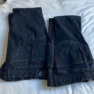 2 pairs of Black Diamond jeans